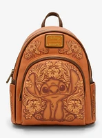 Loungefly Disney Lilo & Stitch Tonal Stitch Carving Mini Backpack - BoxLunch Exclusive