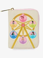 Loungefly Disney Princess Ferris Wheel Small Zip Wallet - BoxLunch Exclusive