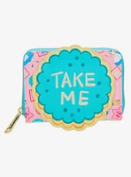 Loungefly Disney Alice in Wonderland Take Me Cookies Zip Wallet — BoxLunch Exclusive