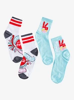 Coca-Cola The Real Thing Crew Socks 2 Pair