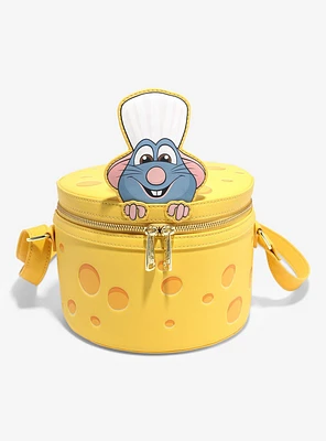 Loungefly Disney Pixar Ratatouille Remy Cheese Wheel Strawberry Scented Crossbody Bag — BoxLunch Exclusive