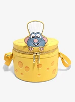 Loungefly Disney Pixar Ratatouille Remy Cheese Wheel Strawberry Scented Crossbody Bag — BoxLunch Exclusive