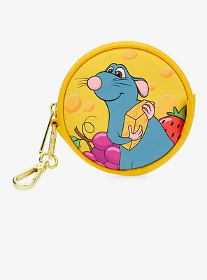 Loungefly Disney Pixar Ratatouille Remy Cheese Wheel Strawberry Scented Coin Purse - BoxLunch Exclusive