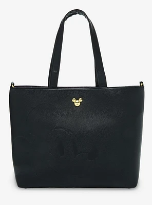 Loungefly Disney Mickey Mouse Debossed Portrait Tote Bag - BoxLunch Exclusive