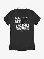 Marvel Venom: The Last Dance Venom Monster Face Womens T-Shirt