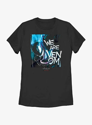 Marvel Venom: The Last Dance We Are Venom Framed Womens T-Shirt