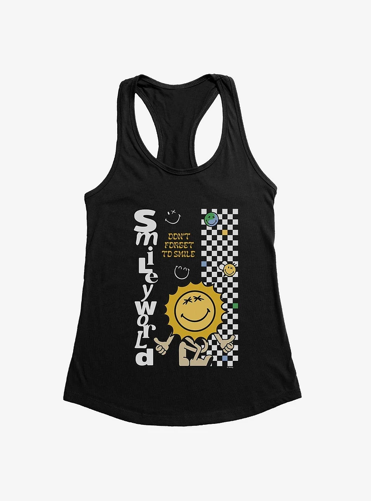 SmileyWorld Don't Forget To Smile Girls Tank