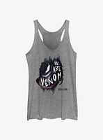 Marvel Venom We Are Girls Raw Edge Tank