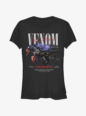 Marvel Venom Cowboy Symbiote Girls T-Shirt