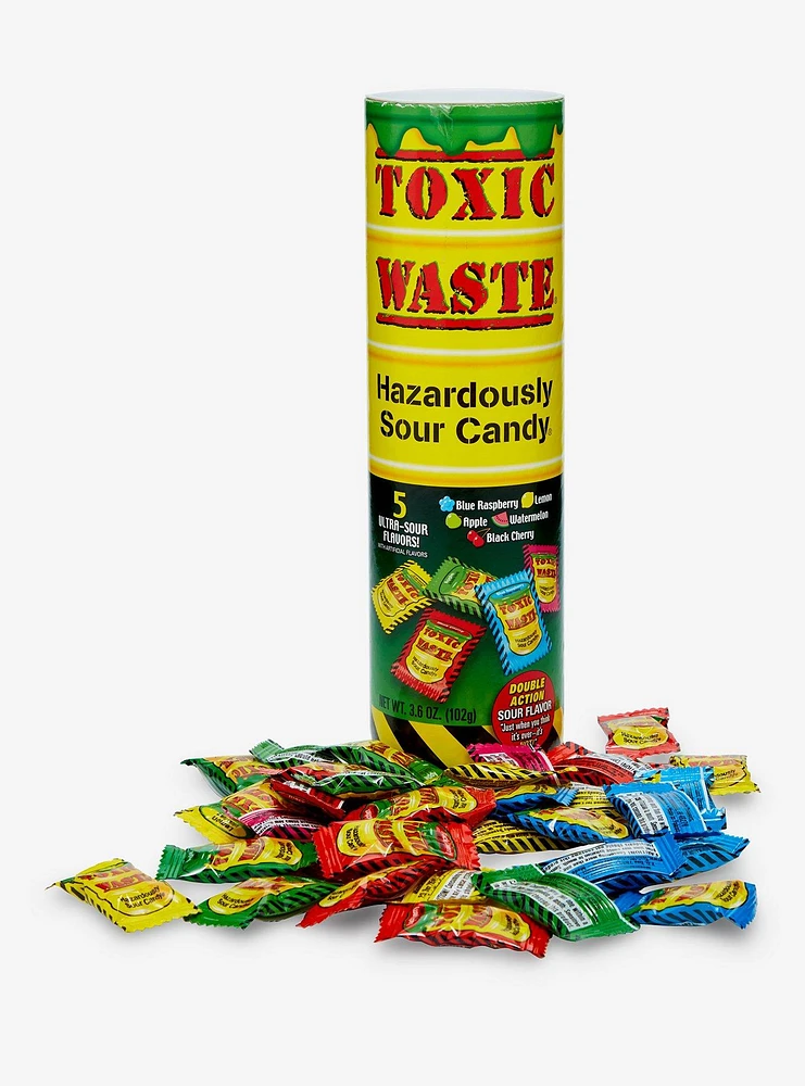 Toxic Waste Hazardously Sour Candy Tube