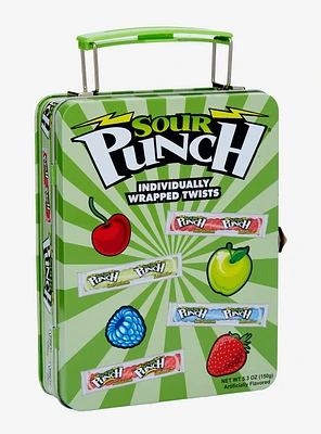 Sour Punch Candy Lunch Box Tin