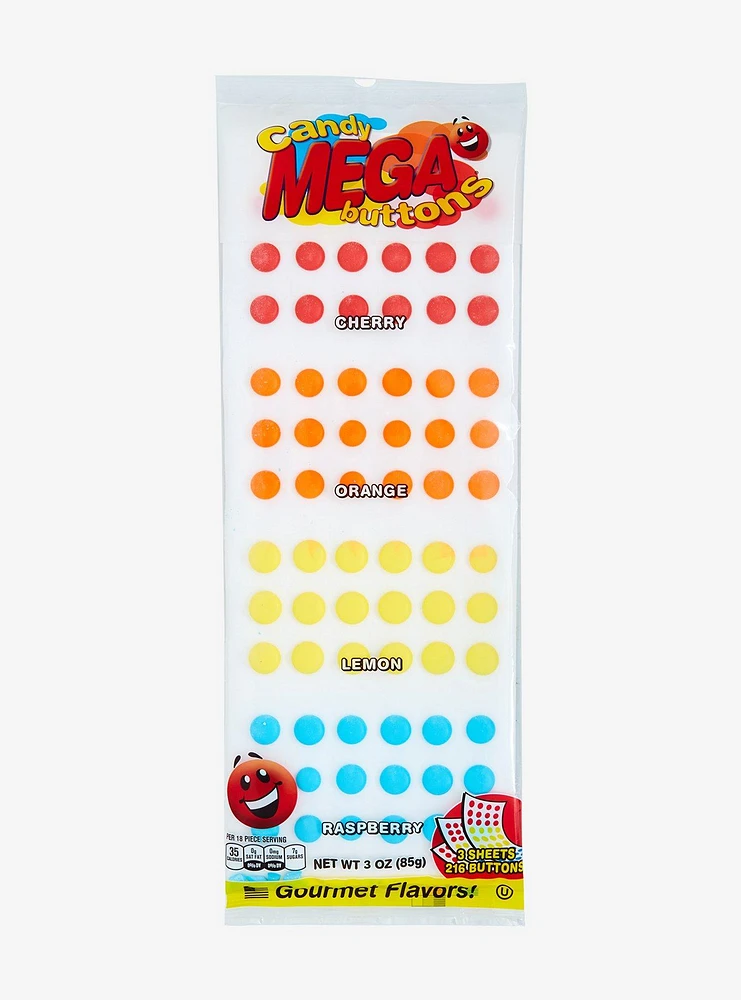 Mega Candy Buttons 3 Pack