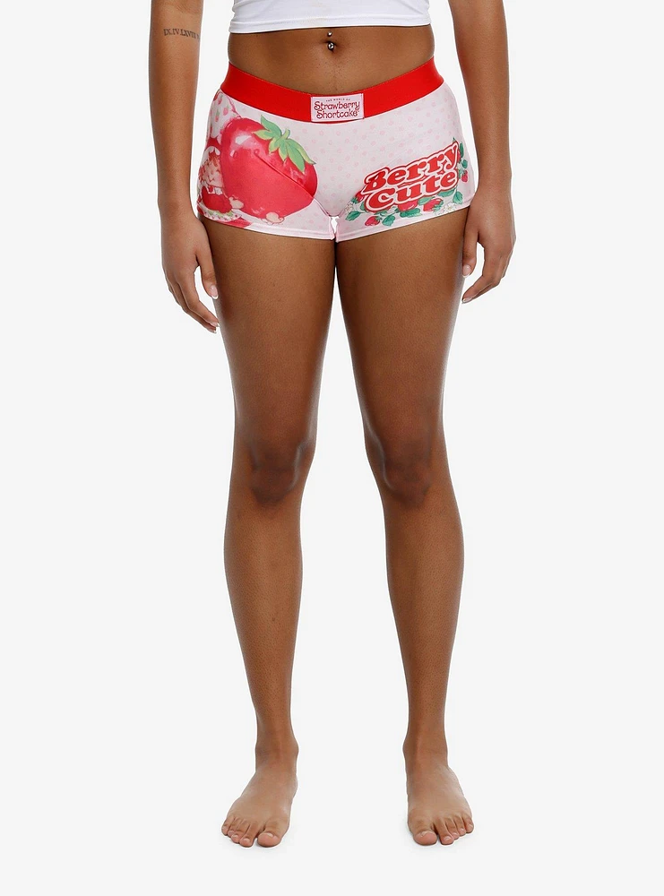 Strawberry Shortcake Floral Boyshort Panty 2 Pack