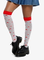 Leg Avenue Polka Dot Mushroom Thigh Highs