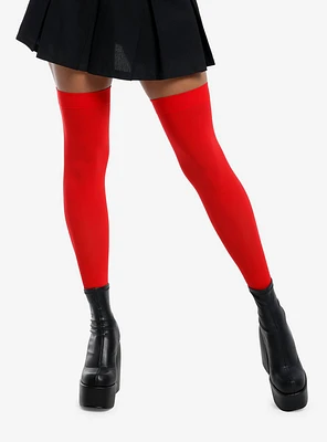 Red Thigh Highs