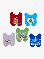 Care Bears Christmas No-Show Socks 5 Pair