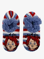 Chucky Stripe Cozy Slipper Socks