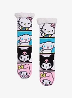 Hello Kitty And Friends Panels Cozy Slipper Socks