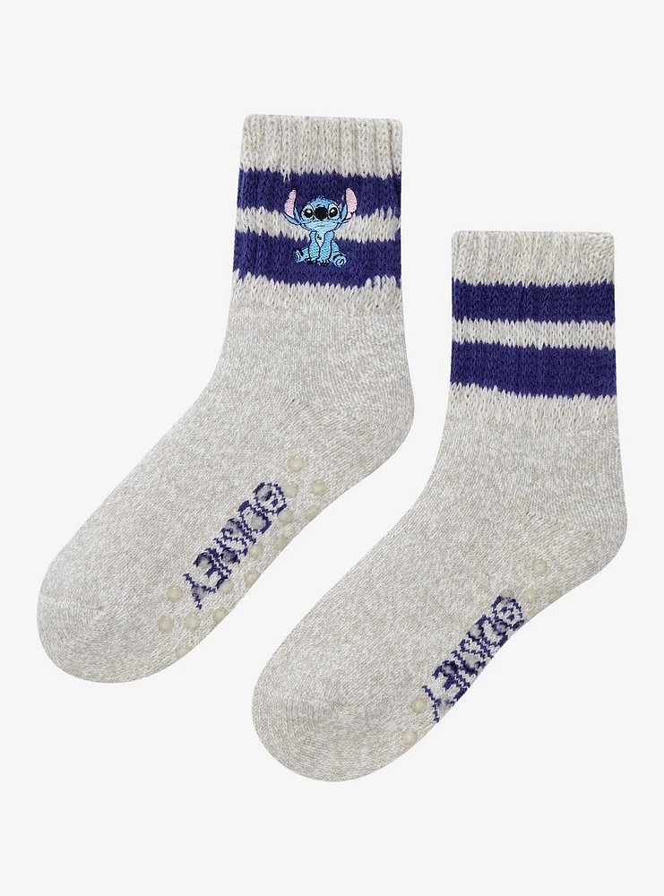 Disney Stitch Varsity Crew Socks