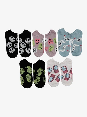 The Nightmare Before Christmas Toss No-Show Socks Gift Set