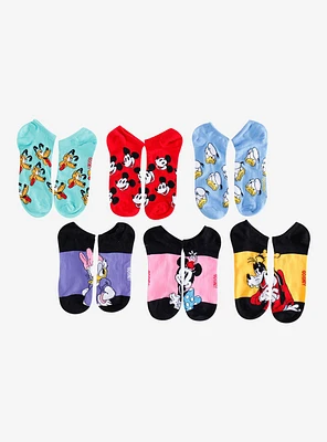 Disney Mickey Mouse And Friends 6 Days Of Socks Gift Set