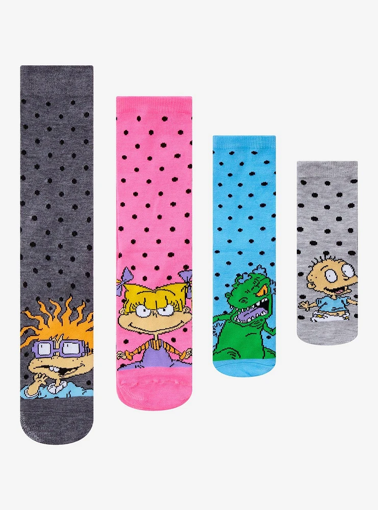 Rugrats Dots Family Sock Set 4 Pair