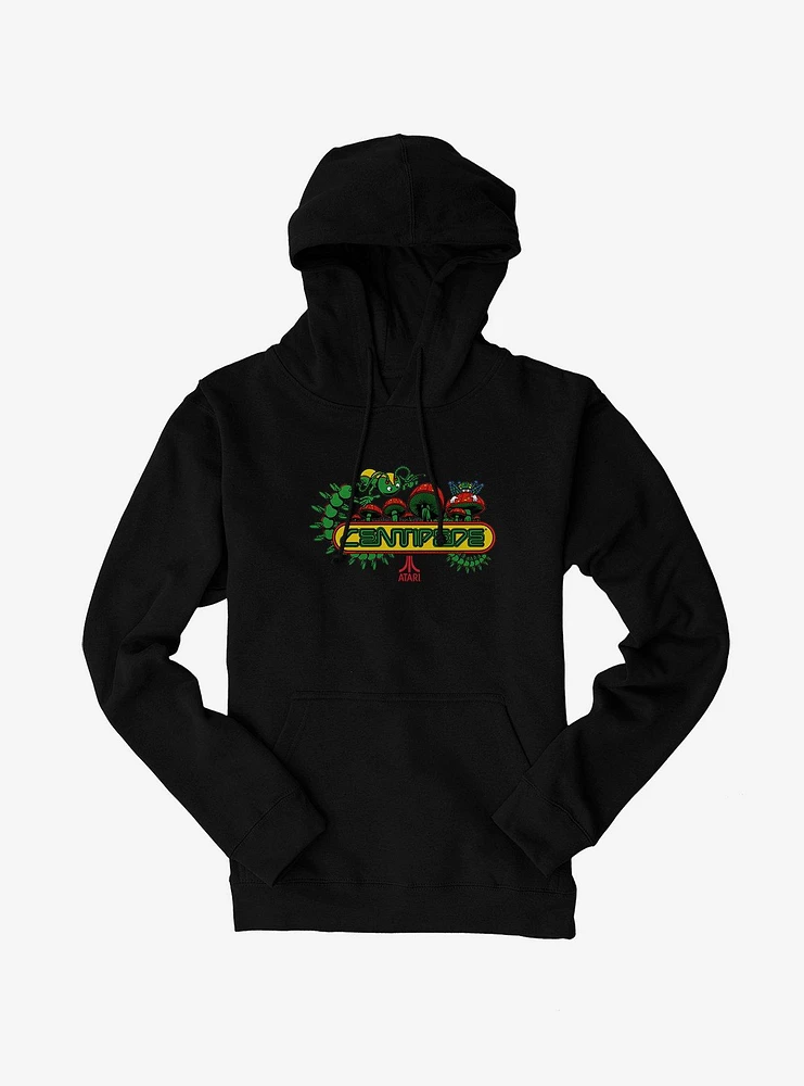 Atari Centipede Logo Hoodie