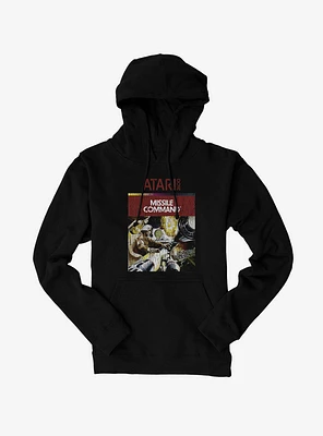 Atari Missle Command Vintage Box Art Hoodie