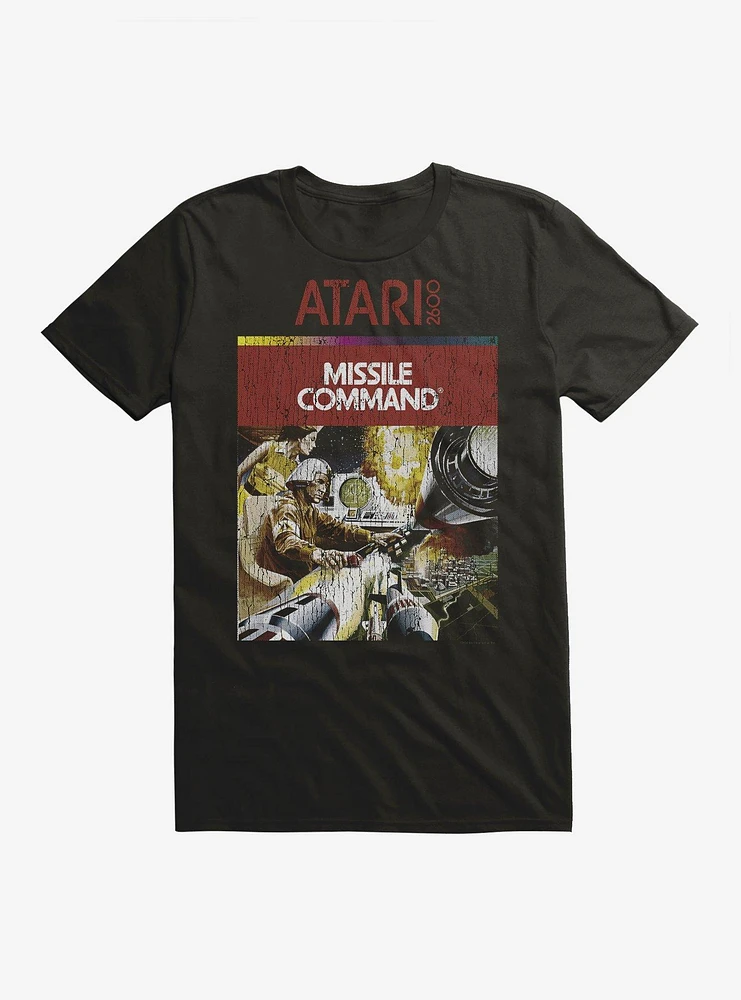 Atari Missle Command Vintage Box Art T-Shirt