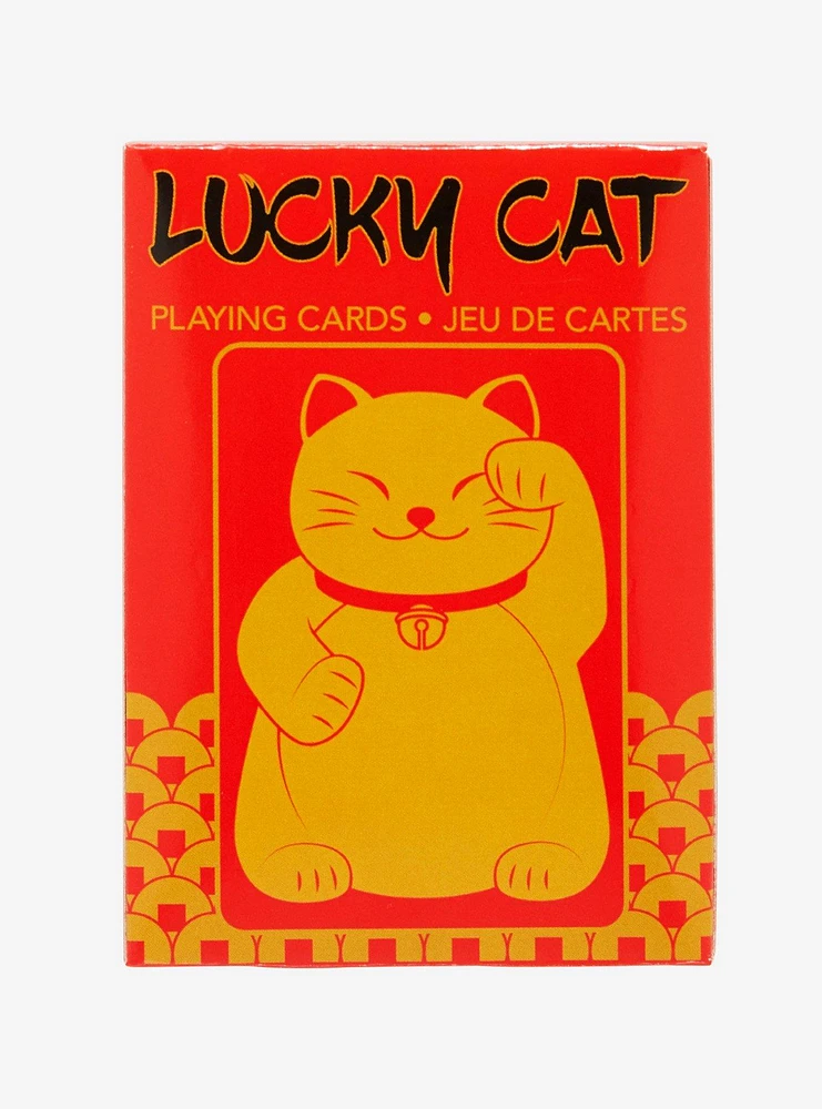 Lucky Cat Playing Cards