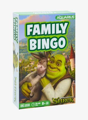 Shrek Family Bingo Game