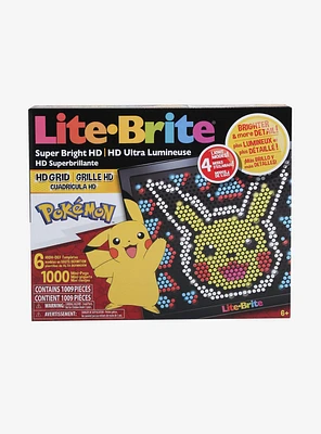 Lite Brite Pokemon Super Bright HD Edition