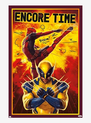 Marvel Deadpool & Wolverine Encore Time Poster