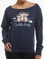 Disney Pixar Finding Dory Cuddle Party Girls Boatneck Sweatshirt