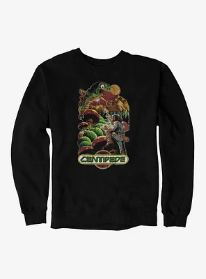 Atari Centipede Vintage Hiro Kimura Artwork Sweatshirt