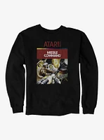 Atari Missle Command Vintage Box Art Sweatshirt