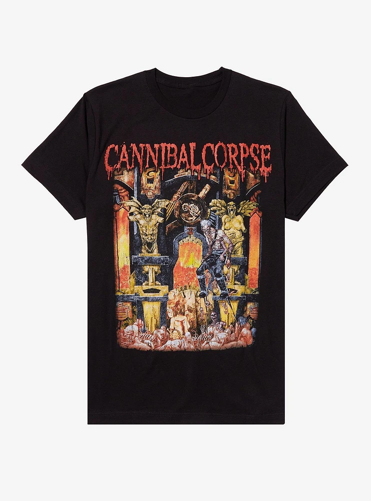 Cannibal Corpse Live Cannibalism Album Cover T-Shirt