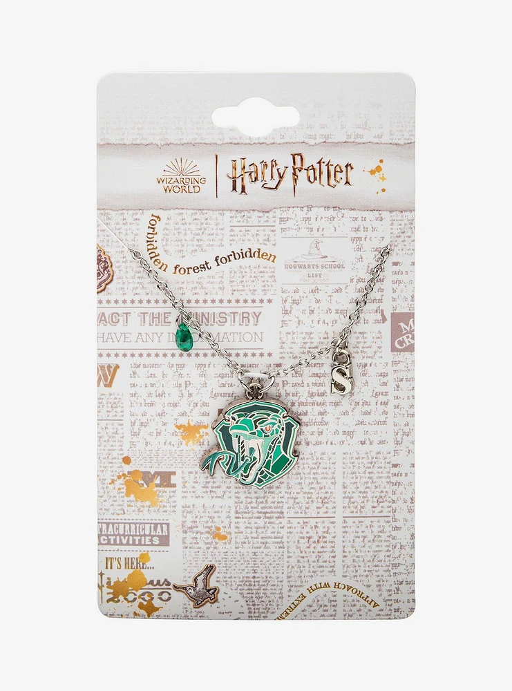 Harry Potter Slytherin Sigil Necklace