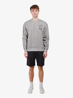 Black Core Fleece Cargo Short