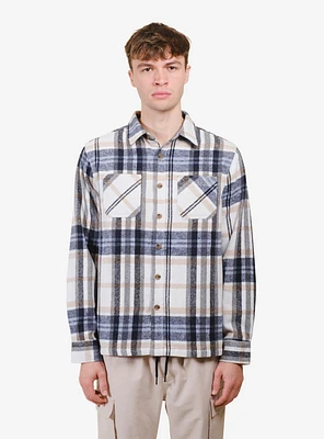 Ivory Heavy Flannel Shacket