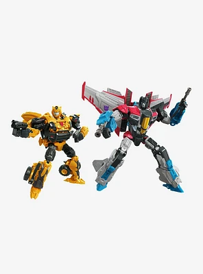 Transformers: Reactivate Bumblebee & Starscream Action Figure Set