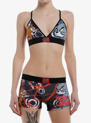 Tom & Jerry Bra Boyshort Panty Set