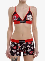 Betty Boop Pudgy Bra & Boyshort Panty Set