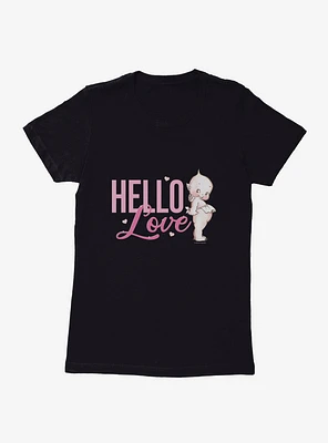 Kewpie Hello Love Womens T-Shirt