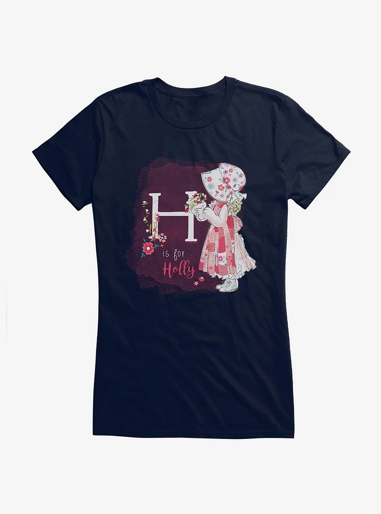 Holly Hobbie H Is For Girls T-Shirt