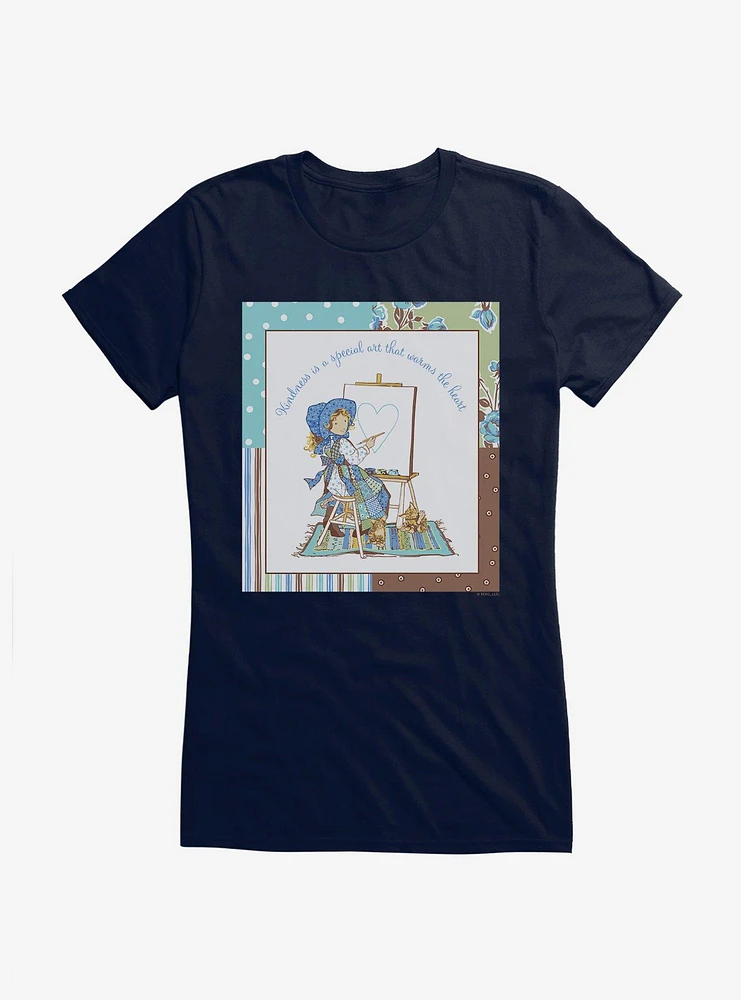 Holly Hobbie Kindness Is A Special Art Girls T-Shirt