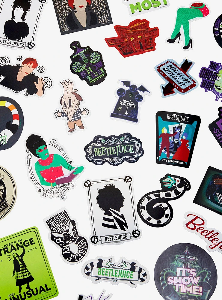 ConQuest Journals Beetlejuice Sticker Pack