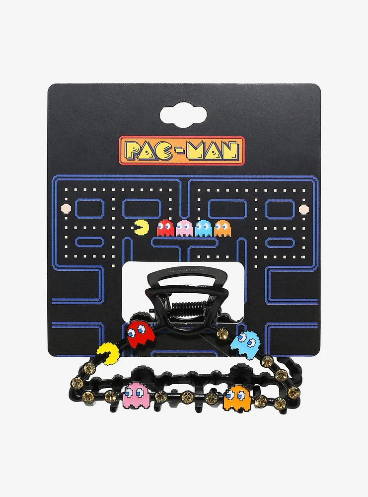 Pac-Man Character Claw Hair Clip