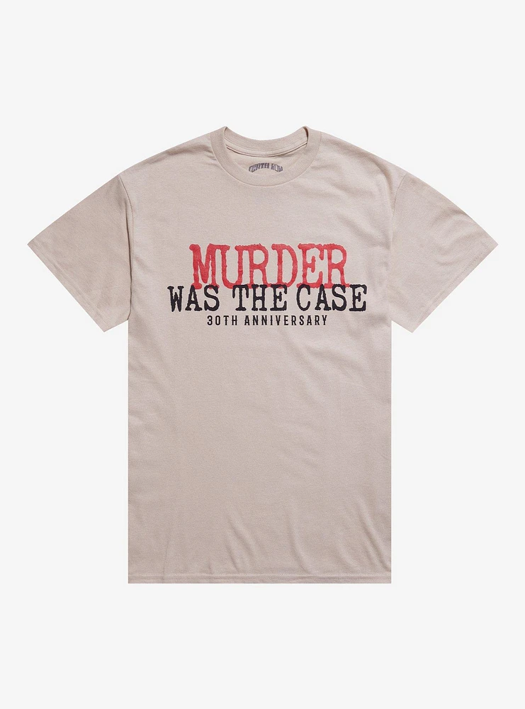 Snoop Dogg Murder Was The Case 30th Anniversary T-Shirt