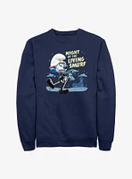 The Smurfs Night Of Living Smurf Sweatshirt